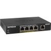 imageNetgear GS305P100NAS 5Port Gigabit Ethernet Unmanaged Switch Desktop 555W 4xPoE Sturdy Metal Fanless PlugandPlay5 port  4xPoE 55W