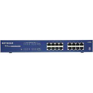 imageNETGEAR JGS516PE100NAS 16Port Gigabit Rackmount Smart Managed Plus Switch 85w 8xPoE ProSAFE Lifetime ProtectionPlus