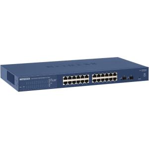 imageNetGear FS728TP ProSafe 24Port 10100 Smart Switch w 4 Gigabit Ports and 24 POE Ports