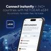 imageNETGEAR Nighthawk 5G M7 Portable WiFi Hotspot with eSIM  Supports eSIM amp Physical SIM  Unlocked 5G4G LTE Mobile Router  for Travel Work  WiFi 736 Gbps 140 Countries 32 Devices MH7150