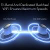 imageNETGEAR Orbi TriBand WiFi 6 Mesh Addon Satellite RBS860  Works with Orbi RBR860S and RBK863S Adds Coverage Up to 2700 sq ft AX6000 6GbpsCompact  3 Pack