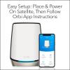 imageNETGEAR Orbi TriBand WiFi 6 Mesh Addon Satellite RBS860  Works with Orbi RBR860S and RBK863S Adds Coverage Up to 2700 sq ft AX6000 6GbpsCompact  Single