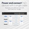 imageNETGEAR S350 Series 10Port Gigabit Ethernet PoE Smart Managed Essentials Switch  8 x 1G PoE  55W 2 x 1G Dedicated SFP  Desktop or WallMount GS310TPv2