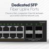 imageNETGEAR S350 Series 52Port Gigabit Ethernet PoE Smart Managed Essentials Switch  48 x 1G PoE  380W 4 x 1G Dedicated SFP  Desktop or Rackmount GS348TPv2