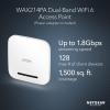 imageNETGEAR Wireless Desktop Access Point WAX214PA  WiFi 6 DualBand AX1800 Speed  1 x 1G Ethernet PoE Port  80211ax  WPA3 Security  Up to 4 Separate SSID Networks  with Power AdapterAX1800  with AC Power Adapter