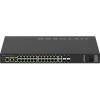 imageNetgear GSM4230PX 24x1G PoE 480W amp 2x1G amp 4x1G10G SFP AV Line Managed Ethernet Switch M425026G4XFPoE Renewed