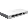imageNETGEAR 8port PoE Gigabit Ethernet Smart Switch with Insight Cloud Management GC108P  Managed with 8 x PoE  64W RenewedCloud  L2 Managed