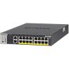 imageNetgear ProSafe M430016X XSM4316PS 16Port PoE 10GbE SFP Stackable Managed Switch Renewed