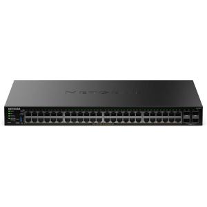 imageNETGEAR S350 Series 52Port Gigabit Ethernet PoE Smart Managed Essentials Switch  48 x 1G PoE  380W 4 x 1G Dedicated SFP  Desktop or Rackmount GS348TPv2