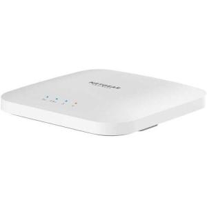 imageNETGEAR Wireless Desktop Access Point WAX214PA  WiFi 6 DualBand AX1800 Speed  1 x 1G Ethernet PoE Port  80211ax  WPA3 Security  Up to 4 Separate SSID Networks  with Power AdapterAX1800  PoE Only