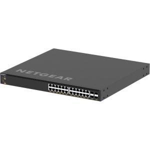 imageNetgear  XSM4328CV100NES  NETGEAR M4350 XSM4328CV 24x10GMultiGig PoE 576W Base up to 720W and 4xSFP28 25G Managed Switch