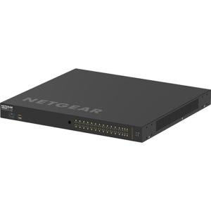imageNetgear GSM4230PX 24x1G PoE 480W amp 2x1G amp 4x1G10G SFP AV Line Managed Ethernet Switch M425026G4XFPoE Renewed