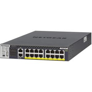imageNetgear ProSafe M430016X XSM4316PS 16Port PoE 10GbE SFP Stackable Managed Switch Renewed