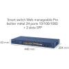 imageNETGEAR GS108Tv2 8Port Gigabit Smart Managed Pro Switch ProSAFE Lifetime Protection24 Port  2 x SFP