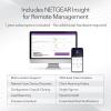 imageNetgear Cloud Managed Wireless Access Point WAX615 WiFi 6 DualBand AX3000 80211ax Insight Remote Management PoE or AC Adapter or Mounts not Included RenewedAX3000  WiFi 6  PoE