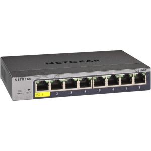 imageNETGEAR 8Port Gigabit Ethernet Smart Managed Pro Switch GS108T  Desktop Renewed