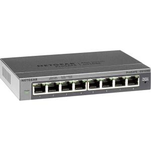 imageNETGEAR 8Port Gigabit Smart Managed Plus Switch ProSAFE Lifetime Protection GS108Ev3 Renewed08 Port