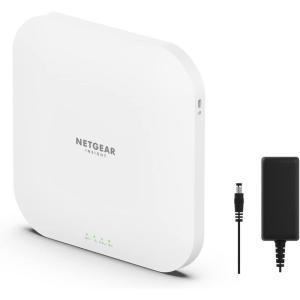 imageNETGEAR Cloud Managed Wireless Access Point WAX620PA  WiFi 6 DualBand AX3600 Speed  Up to 256 Client Devices  80211ax  Insight Remote Management  PoE Powered or Included AC Adapter RenewedAX3600  1 Pack  AC Power