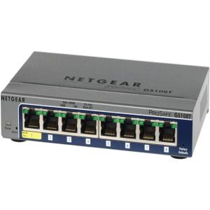 imageNETGEAR GS108Tv2 8Port Gigabit Smart Managed Pro Switch ProSAFE Lifetime Protection8 Port
