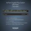 imageNETGEAR 5Port Gigabit Ethernet Unmanaged PoE Switch GS305P  with 4 x PoE  63W Desktop or Wall Mount RenewedPlus