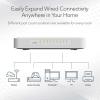 imageNETGEAR 8Port Gigabit Ethernet Unmanaged Switch GS608  Desktop or Wall Mount Home Network Hub Ethernet Splitter Silent Operation PlugandPlay