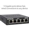 imageNETGEAR GS305 5 Port Gigabit Ethernet Network Switch Ethernet Splitter Hub Desktop Sturdy Metal Fanless Plug and Play5 Port