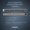 imageNetgear ProSafe GS752TX 52Port Gigabit Stackable Smart Switch S330052X Renewed52 port  4xUplinks 10G