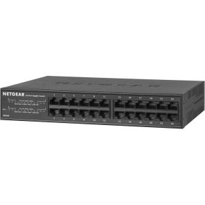 imageNETGEAR GS305 5 Port Gigabit Ethernet Network Switch Ethernet Splitter Hub Desktop Sturdy Metal Fanless Plug and Play24 Port