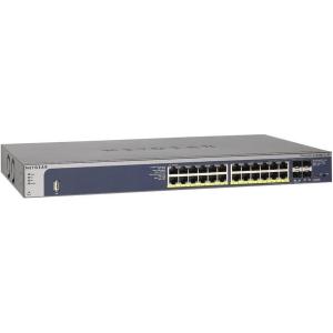 imageNETGEAR ProSAFE M410024GPOE 24Port Gigabit Managed Switch with PoEFiber UplinksRouting GSM7224P100NES