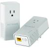 imageNETGEAR Powerline Adapter Kit 1200 Mbps WallPlug 12 Gigabit Ethernet Ports with Passthrough  Extra Outlet PLP1200100PAS1200 Mbps