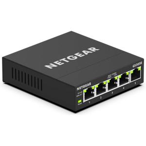 imageNETGEAR 5Port Gigabit Smart Managed Plus Switch GS305E Renewed5 port