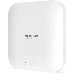 imageNETGEAR Wireless Access Point WAX214  WiFi 6 DualBand AX1800 Speed  1 x 1G Ethernet PoE Port  80211ax  WPA3 Security  Create up to 4 Separate Wireless Networks Renewed