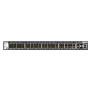 imageNetgear GSM4352S M430052G 48Port 1G Stackable Managed Switch w 2x 10GBASET amp 2x SFP Uplinks Non PoE Renewed