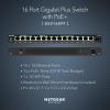imageNETGEAR 5 Port PoE Gigabit Ethernet Plus Switch GS305EPP  with 4 x PoE  120W Desktop or Wall Mount RenewedPlus