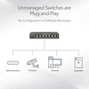 image:imageNetgear 8Port Ultra60 PoE MultiGigabit Ethernet Unmanaged Network Switch MS108UP  with 4 x PoE and 4 x PoE  230W Desktop or Wall Mount and Limited Lifetime Protection Renewed