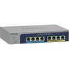 image:imageNETGEAR 8Port Ultra60 PoE MultiGigabit Ethernet Plus Switch MS108EUP  Managed with 4 x PoE and 4 x PoE  230W Desktop or Wall Mount Renewed8 Port  8xPoE 230W  25G  Lifetime