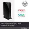 image:imageNETGEAR Cable Modem CM700  Compatible with All Cable Providers incl Xfinity Spectrum Cox  for Cable Plans up to 800Mbps  DOCSIS 30300 Mbps Max Download