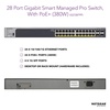 image:imageNETGEAR 28Port Gigabit Ethernet Smart Managed Pro PoE Switch GS728TPP  with 24 x PoE  380W 4 x 1G SFP DesktopRackmount and ProSAFE Lifetime Protection Renewed