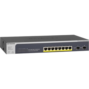 image:imageNETGEAR 10Port PoE Gigabit Ethernet Smart Switch GS510TPP  Managed with 8 x PoE  190W 2 x 1G SFP Desktop or Rackmount and Limited Lifetime Protection Renewed
